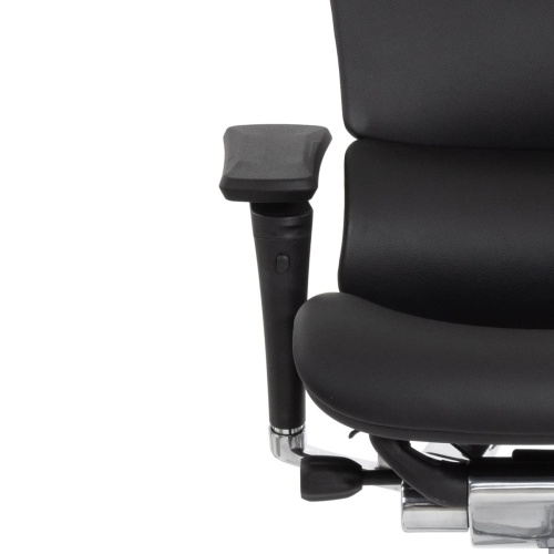 Ортопедическое кресло Falto Leather Premium Черное