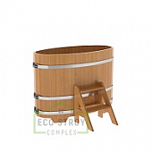 Купель овальная из кедра BentWood 0,80х1,42