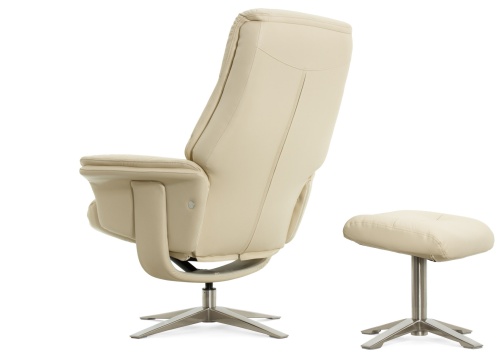 Кресло-реклайнер Falto Boss натуральная кожа