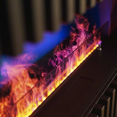 Электроочаг Schönes Feuer 3D FireLine 1200 Pro Blue (с эффектом cинего пламени) в Комсомольске-на-Амуре