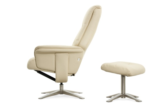 Кресло-реклайнер Falto Boss натуральная кожа