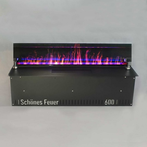 Электроочаг Schönes Feuer 3D FireLine 600 Blue Pro (с эффектом cинего пламени) в Комсомольске-на-Амуре